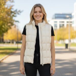 GAP Vintage Down Filled Puffer Vest - Size Small